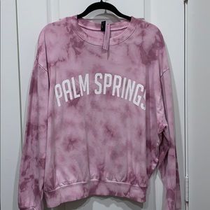 Wild Fable Palm Spring Tie Dye Pullover
